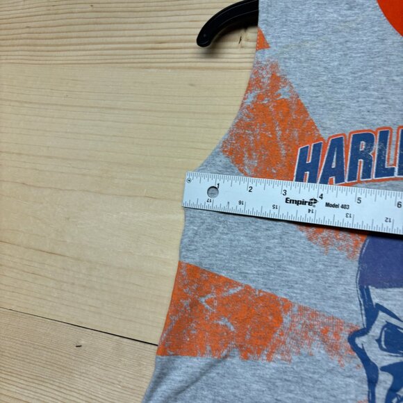 Vintage Harley Davidson Shirt Womens Small Gray Tank Top *READ* - Picture 4 of 10